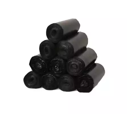 Мусорные пакеты 45×55 см, 30 л, 20шт, черные